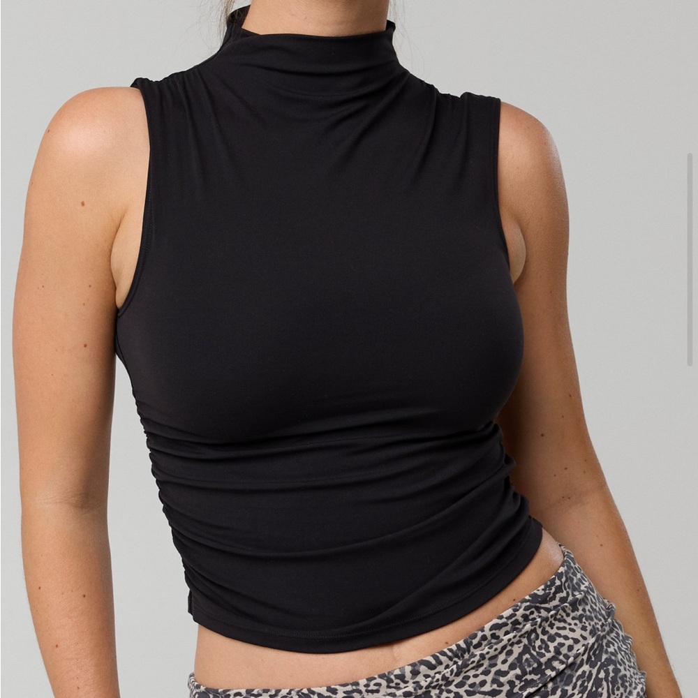 OFFLINE By Aerie•Real Me XTRA Mock Neck Tank Top•Size XS•NWT
